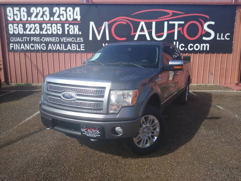 2012 Ford F-150 for sale at MC Autos LLC in Pharr TX