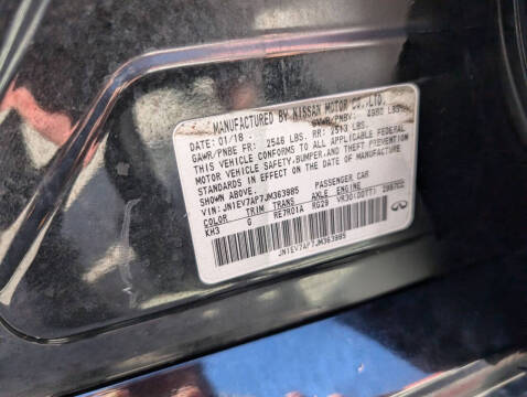 2018 Infiniti Q50 3.0T Luxe