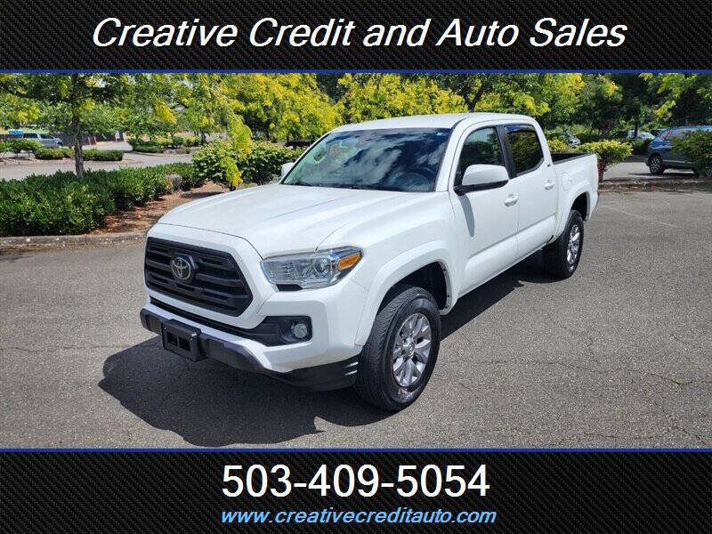 2019 Toyota Tacoma for sale at Creative Credit & Auto Sales in Salem OR