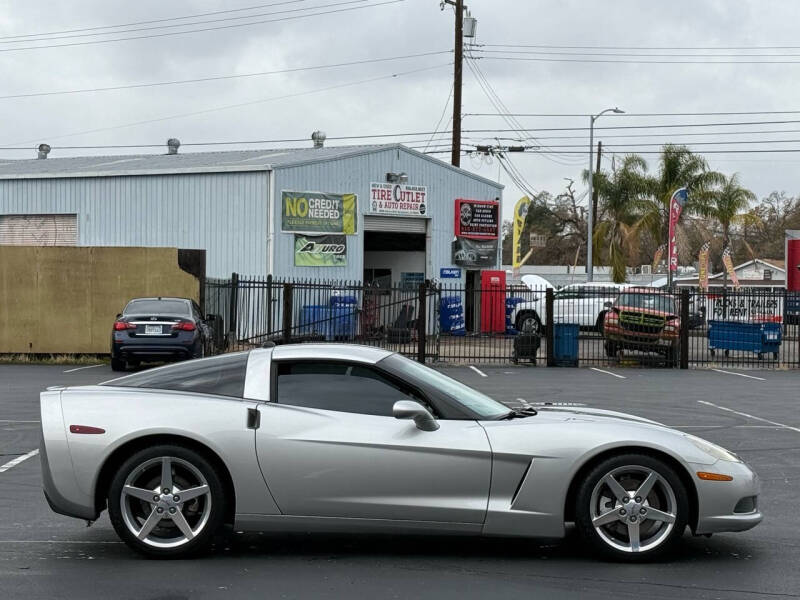 Used 2005 Chevrolet Corvette Base with VIN 1G1YY24U455136378 for sale in Sacramento, CA