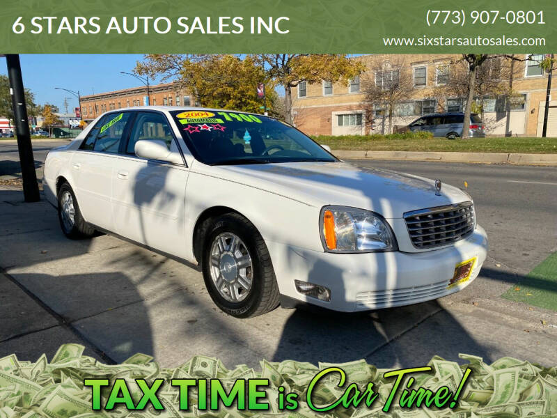 2004 Cadillac DeVille for sale at 6 STARS AUTO SALES INC in Chicago IL