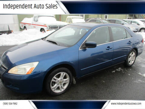 2006 Honda Accord for sale at Independent Auto Sales #2 in Spokane WA
