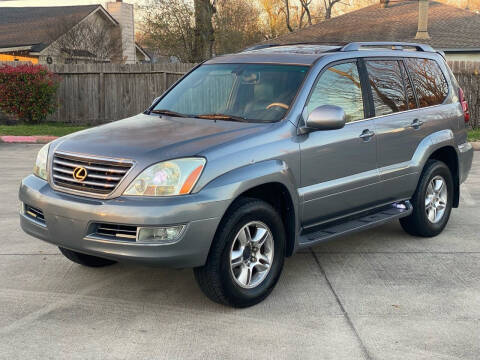 2004 Lexus GX 470 for sale at KM Motors LLC in Houston TX
