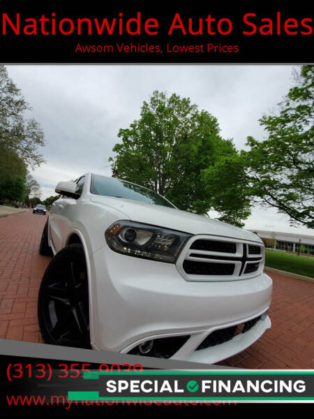 2014 Dodge Durango for sale at Nationwide Auto Sales in Melvindale MI