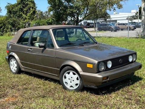 1989 Volkswagen Cabriolet for sale at NETWORK TRANSPORTATION INC in Jacksonville FL