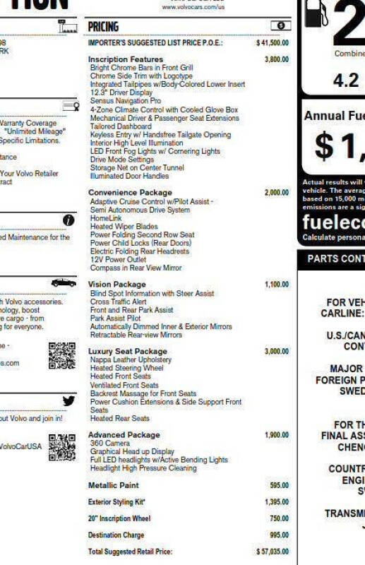 2018 Volvo XC60 T5 Inscription