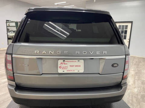 2013 Land Rover Range Rover HSE