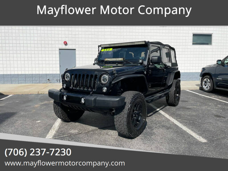 2014 Jeep Wrangler Unlimited for sale at Mayflower Motor Company in Rome GA