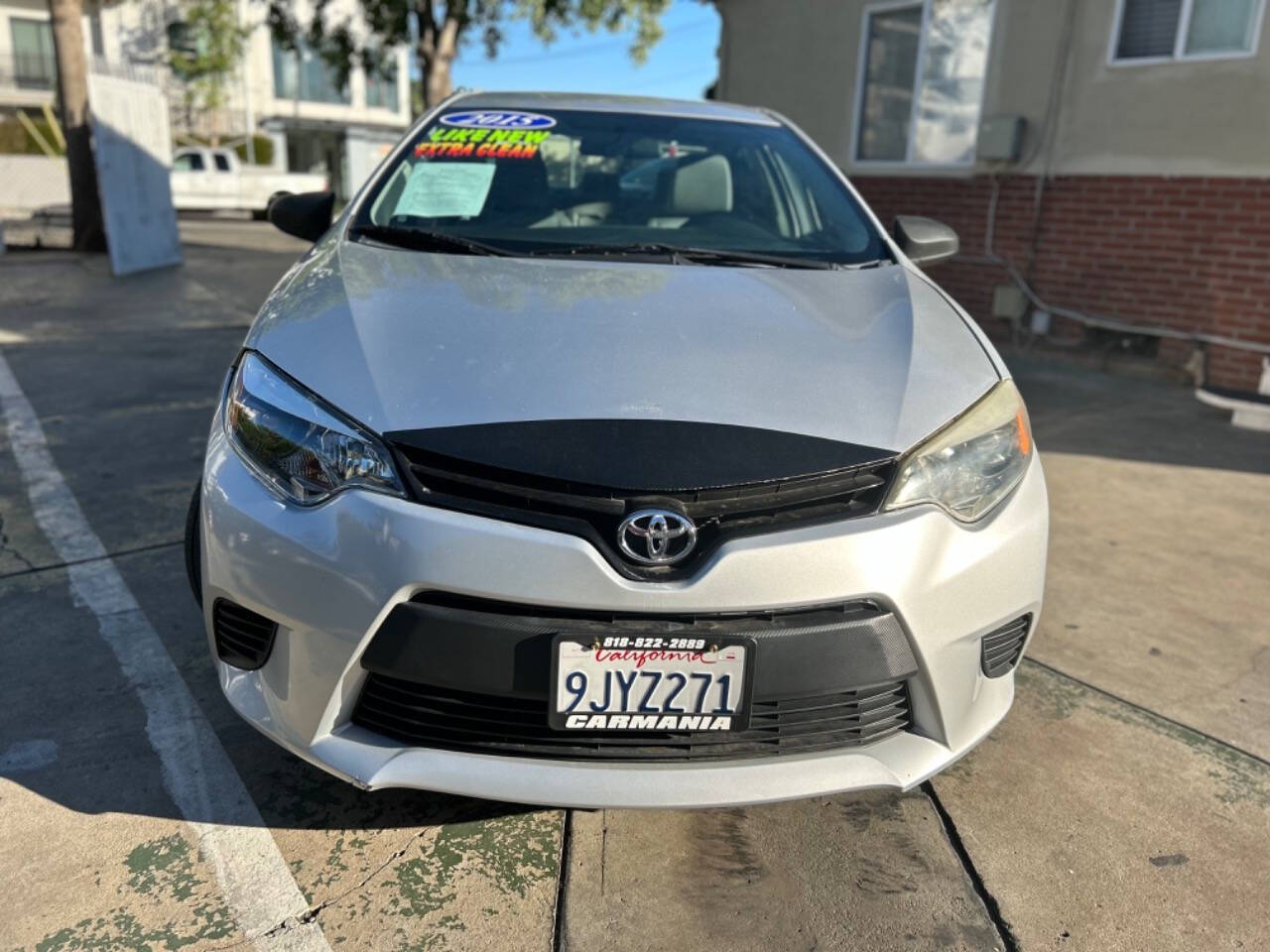 2015 Toyota Corolla for sale at Carmania in Panorama City, CA