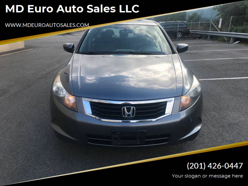 2009 Honda Accord for sale at MD Euro Auto Sales LLC in Hasbrouck Heights NJ