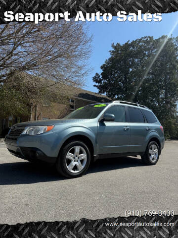 2010 Subaru Forester for sale at Seaport Auto Sales in Wilmington NC