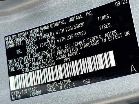 2022 Toyota Highlander XSE