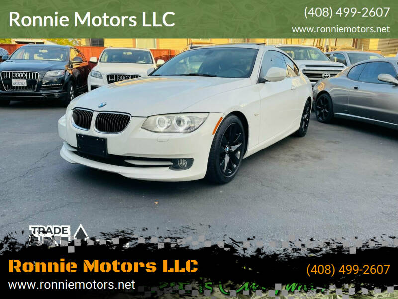 2013 BMW 3 Series for sale at Ronnie Motors LLC in San Jose CA