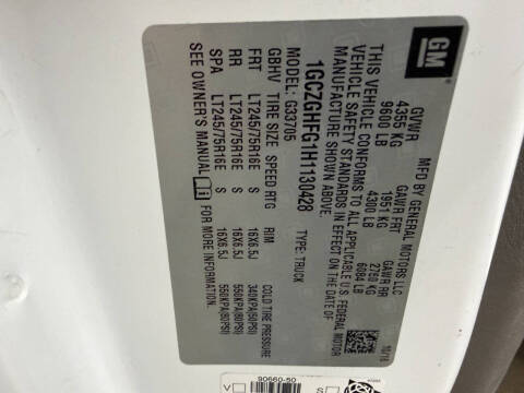 2017 Chevrolet Express 3500