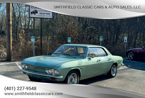 1965 Chevrolet Corvair for sale at Smithfield Classic Cars & Auto Sales, LLC in Smithfield RI