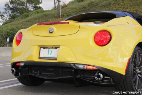 2016 Alfa Romeo 4C Spider