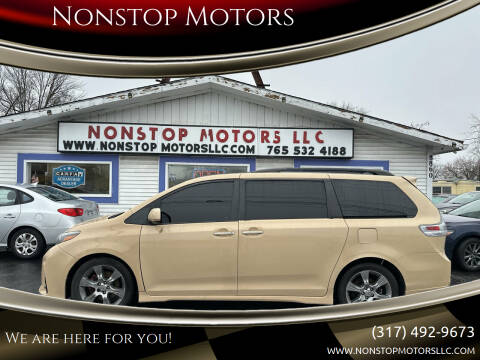 2018 Toyota Sienna for sale at Nonstop Motors in Indianapolis IN