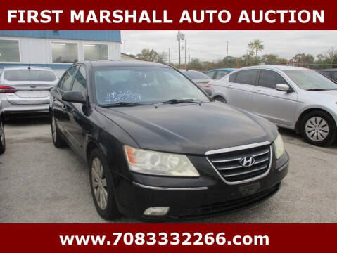 2009 Hyundai Sonata for sale at First Marshall Auto Auction in Harvey IL