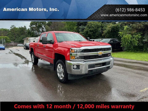 2015 Chevrolet Silverado 2500HD for sale at American Motors, Inc. in Farmington MN