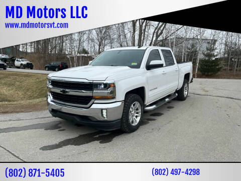 2018 Chevrolet Silverado 1500 for sale at MD Motors LLC in Williston VT