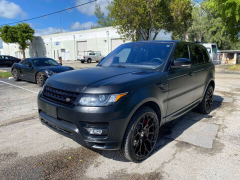 2016 Land Rover Range Rover Sport for sale at Best Price Car Dealer in Hallandale Beach FL