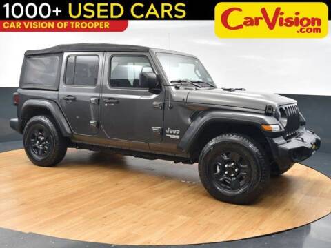 2019 Jeep Wrangler Unlimited for sale at Car Vision of Trooper in Norristown PA