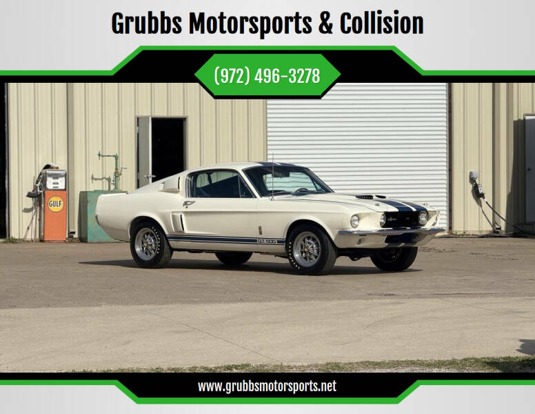 1967 Ford Mustang for sale at Grubbs Motorsports & Collision in Garland TX