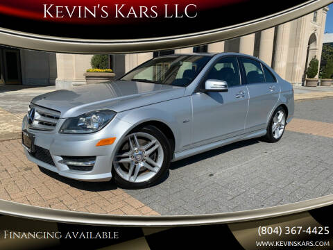 2012 Mercedes-Benz C-Class for sale at Kevin's Kars LLC in Richmond VA