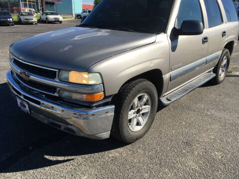 2002 Chevrolet Tahoe for sale at HUM MOTORS in Caldwell ID