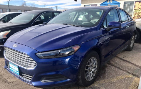 2014 Ford Fusion for sale at First Class Motors in Greeley CO