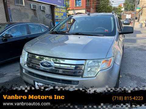 2008 Ford Edge for sale at Vanbro Motors Inc in Staten Island NY
