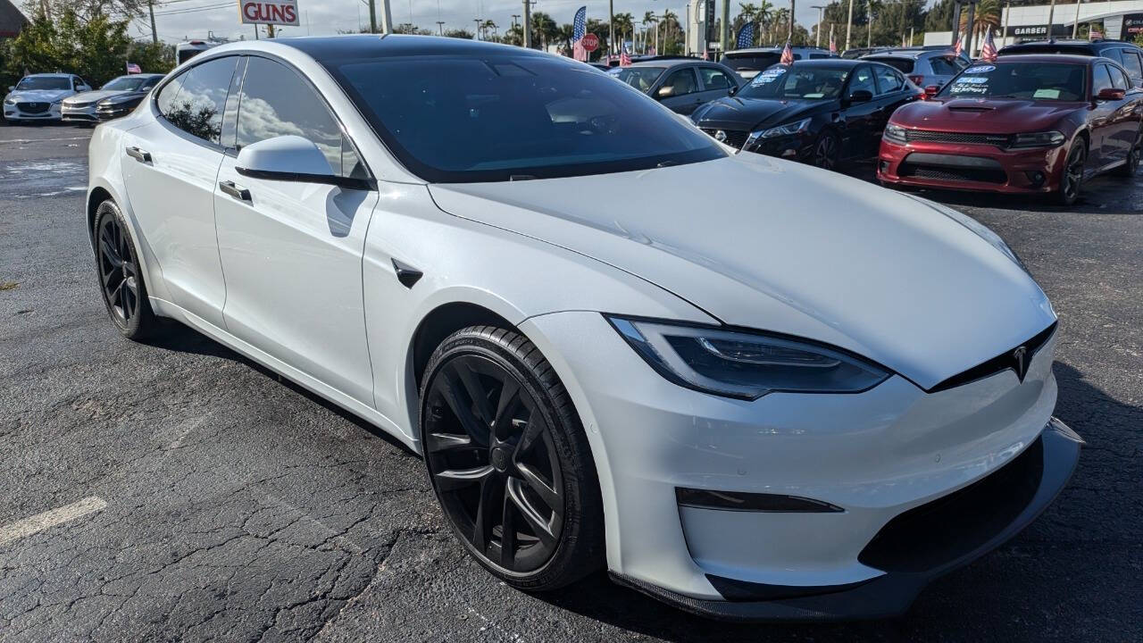 2021 Tesla Model S for sale at Celebrity Auto Sales in Fort Pierce, FL