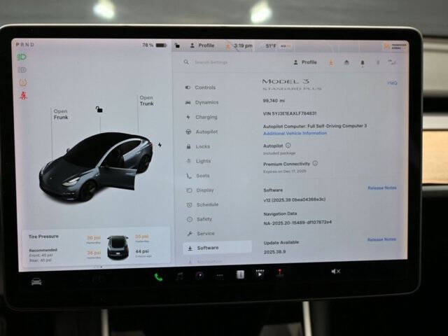2020 Tesla Model 3 Standard Range Plus