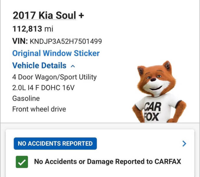 2017 Kia Soul +