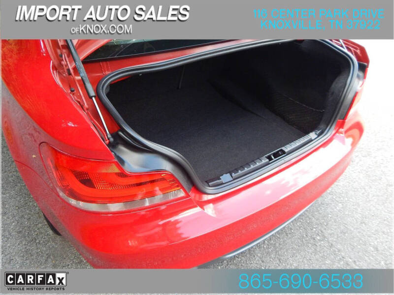 2012 BMW 1 Series 128i