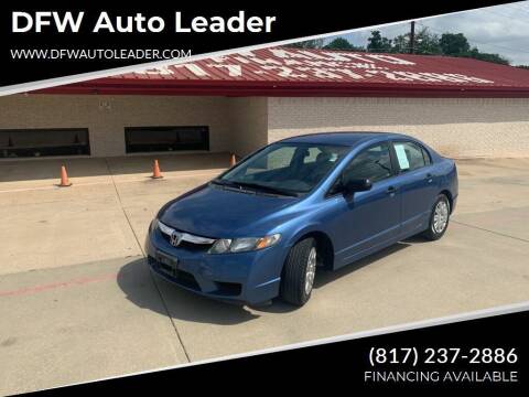 2010 Honda Civic for sale at DFW Auto Leader in Lake Worth TX