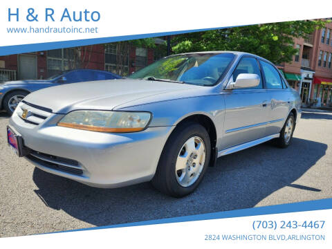 2001 Honda Accord for sale at H & R Auto in Arlington VA