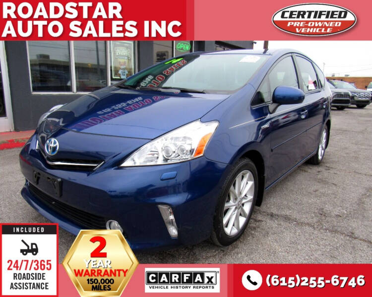 2014 Toyota Prius v for sale at Roadstar Auto Sales Inc in Nashville TN