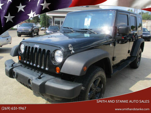 2007 Jeep Wrangler Unlimited for sale at Smith and Stanke Auto Sales in Sturgis MI