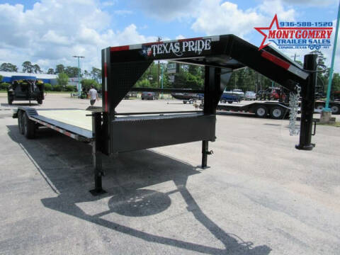 2023 Texas Pride Trailers 26' LOWBOY GOOSENECK for sale at Montgomery Trailer Sales in Conroe TX