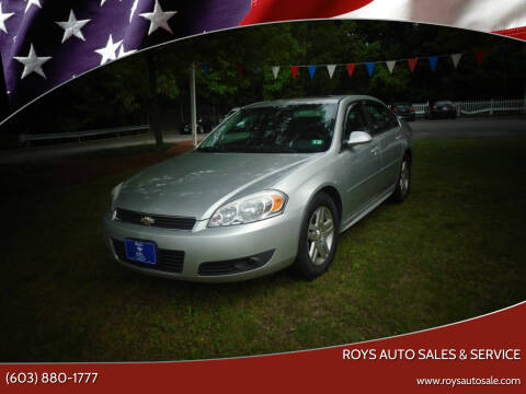2011 Chevrolet Impala for sale at Roys Auto Sales & Service in Hudson NH