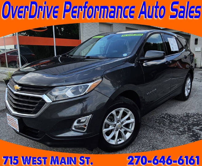 2018 Chevrolet Equinox for sale at OverDrive Performance Auto Sales in Glasgow, KY