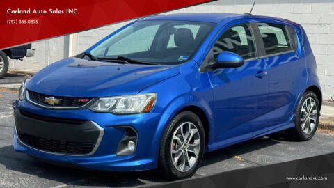 2017 Chevrolet Sonic LT Manual