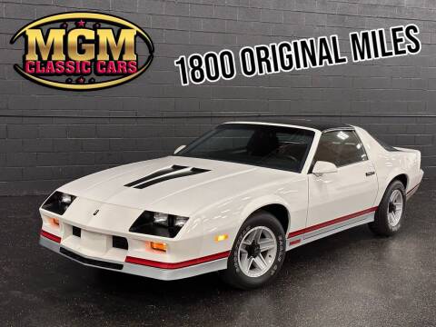 1982 Chevrolet Camaro for sale at MGM CLASSIC CARS in Addison IL