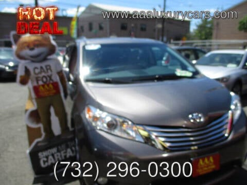 2012 Toyota Sienna for sale at ALL Luxury Cars in New Brunswick NJ