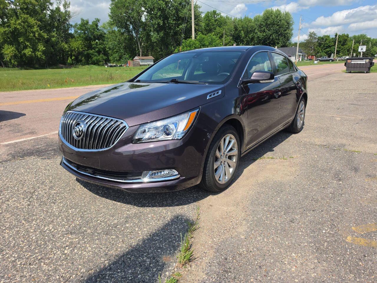 Purple 2015 Buick LaCrosse Leather Leather 4dr Sedan 1
