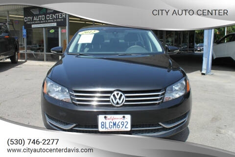2012 Volkswagen Passat for sale at City Auto Center in Davis CA