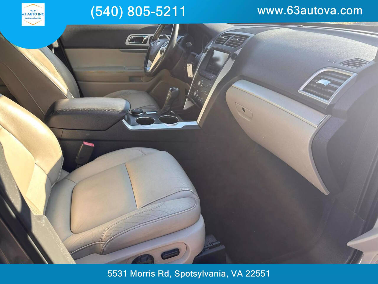 2013 Ford Explorer for sale at 63 Auto Inc in Spotsylvania, VA