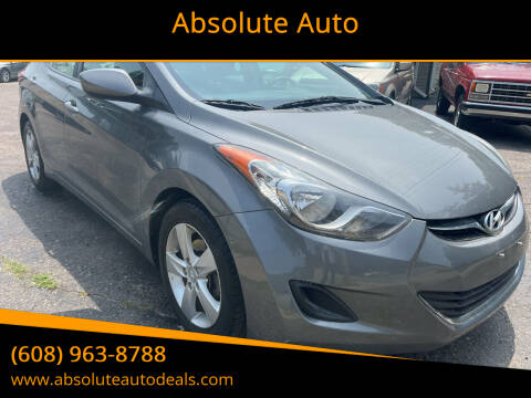 2013 Hyundai Elantra for sale at Absolute Auto in Baraboo WI