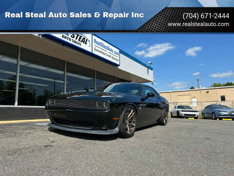 2015 Dodge Challenger for sale at Real Steal Auto Sales & Repair Inc in Gastonia NC